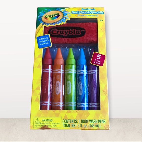 Crayola Bath, Skin & Hair Crayola Bath Gift Set Body Wash Gel Pens